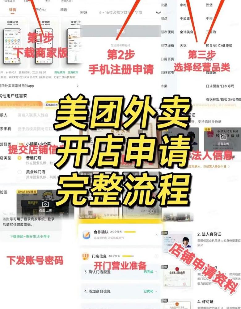 美团自配送操作指南及设置要点