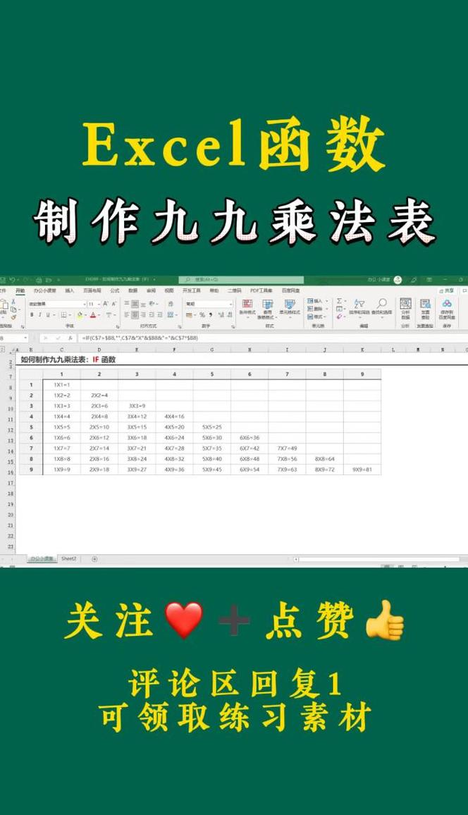 Excel乘法公式操作教程：从零开始学起