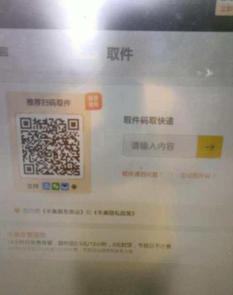 丰巢取件码查询与获取方法解析