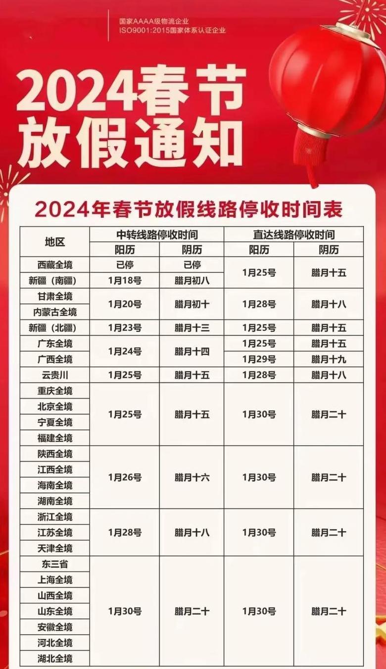 快递停运时间2021辽宁