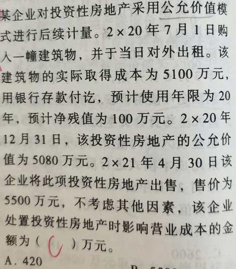 房地产会计分录处理指南